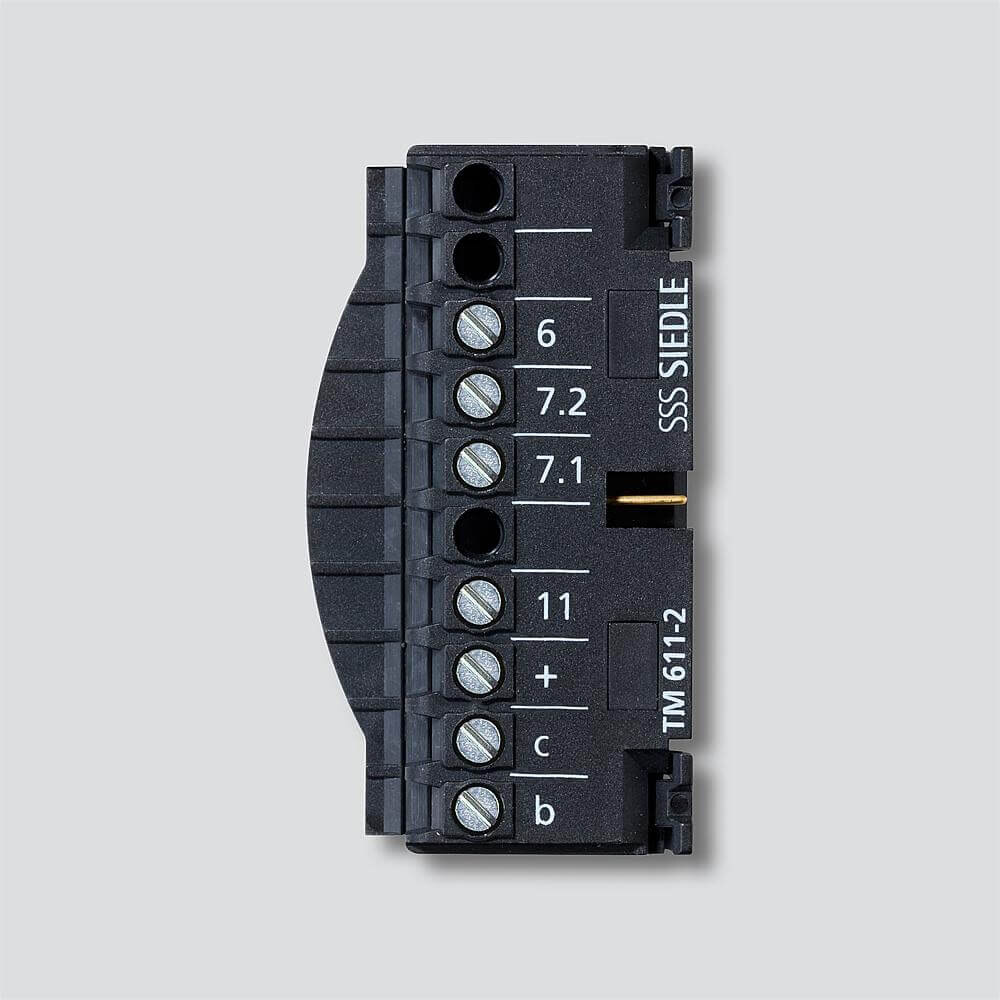 Siedle Siedle&Söhne Klemmblock Schwarz TM 611-2
