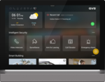 GVS Touchpanel Z10 Starry Grey  10 Wohungsstation für GVS IP-Türsprechanlage