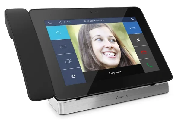 TCS TCS Tür Control IP-Videocolor Touchtelefon Tischg. CAI3000IP si CAI3000-IP-0150