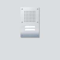 Siedle&Söhne Türstation Audio Classic, Edelstahl, 2 Wohneinheiten CL 111-2 N-02