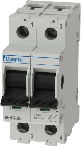 Doepke DOEPKE Lasttrennschalter 32A 2-polig IP20 RH 032-200 Einb