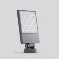 BEGA LED-Anbaustrahler 105W Konv DALI si 84207AK4 1LED 4000K ws 7742lm si mt Alu