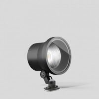 BEGA LED-Anbaustrahler 40W Konv DALI ws 85121K3 1LED graphit 3000K 3833lm mt
