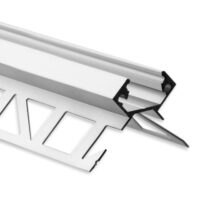Rutec 63035 Alu-Fliesenprofil FP5 Aluminium Fliesenprofil 2 Meter