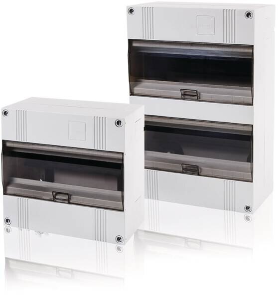 F-tronic Kleinverteiler Aufputz 1x12TE Kunststoff APV12KTNL IP31 220x205x109,5mm