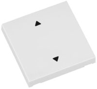 ELDAT RTS22-ACC-03-02P Wippe AUF/ZU Format 55 weiß für Wandsender RTS22
