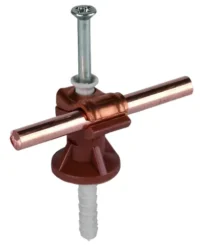 Dehn Leitungshalter Cu-K-braun für Rd 6-10mm H 30mm LH DFI DQ6.10CUH30BR