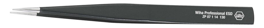 Wiha Wiha ZP 07 1 14 130mm Professional ESD Präzisionspinzette 32325