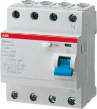 ABB Stotz S&J FI-Schutzschalter 4-polig, Type F, 25A, 30mA F204F-25/0,03