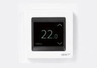 DEVI Uhrenthermostat digi 230V 16A reinweiß Tag/Woche DEVIreg Touch