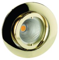 Rutec ALU55773 ALU Druckguss o.Sprengring schwenkbar f.MR11 gold