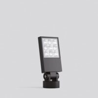 BEGA LED-Anbaustrahler 26,6W Konv DALI 84460K3 1LED graphit 3000K ws 2703lm mt