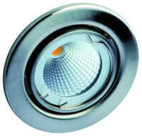 Rutec R55055 Einbaustrahler schwenkbar f.MR-16 -Eisen gebürstet -50 W