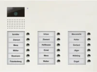 TCS Tür Control Video color Außenstation V PUK 18 Tasten 3-spal AVU16180-0019