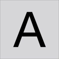 RZB 99223.013.A Buchstabe "A",120mm