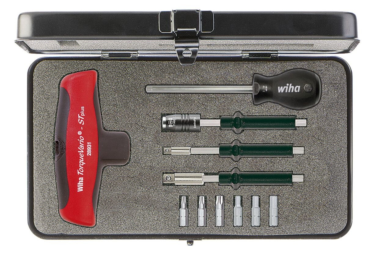 Wiha Wiha 2893S01 TorqueVario®-ST 5-14Nm Drehmoment Schraubendreher Set 29234