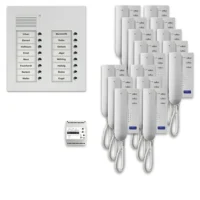 TCS Tür Control Audio Außenstation Pack 16 PUK 2reihig16Tast Unterputz PPU16/2-EN/02