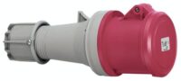ABL CEE-Kupplung 3-polig 63A IP44 500V/schwarz 7h K33S50 Schraubkl ger Kunststoff Verschr