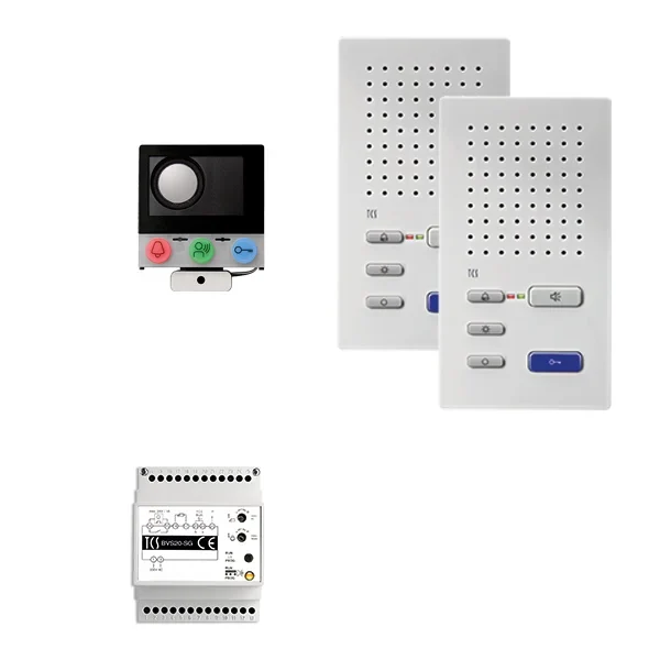 TCS TCS Tür Control audio:pack ASI12000ISW3130 2 Wohneinheiten Einbau PAIF020/003