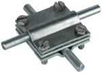 Dehn Kreuzstück St/tZn für Rd 8-10/8-10mm KS810810FL30OVZPSTTZ