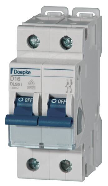 Doepke DOEPKE Leitungsschutzschalter UC D 4A 2p DLS 6I D4-2 10KA 400V 2TE 50Hz IP20