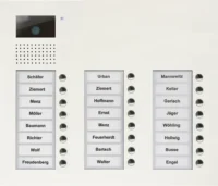 TCS Tür Control Video color Außenstation V PUK 24 Tasten 3-spal AVU16240-0019
