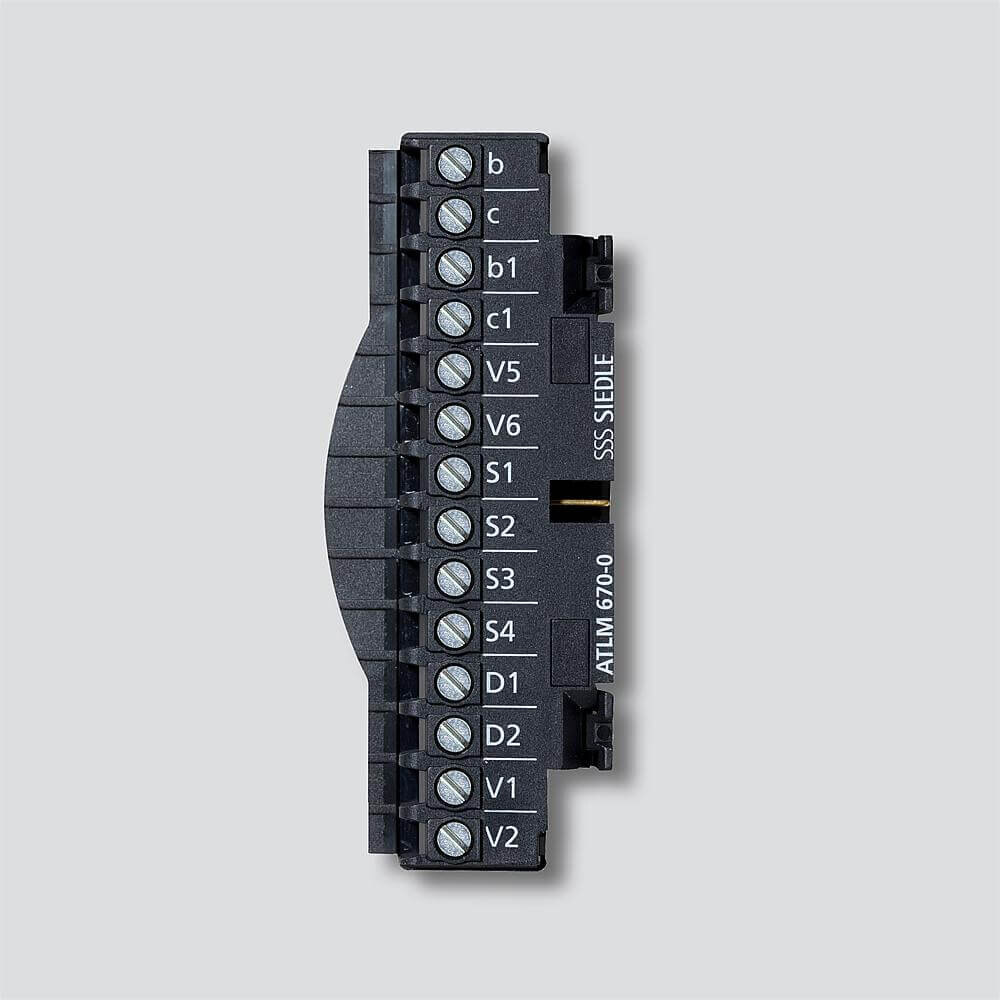 Siedle Siedle&Söhne Klemmblock schwarz für ATLM 670 200029835-00