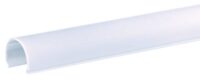 Abdeckung opal UP20/11 halbrund Halbrunde Abdeckung 27mm-2 Meter PFE189