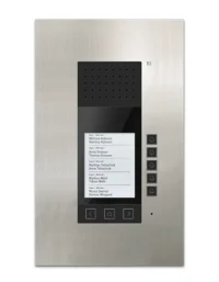 TCS Tür Control Audio-Unterputz Außenstation mit Display bis 30 Wohneinheiten ADU59010-0030