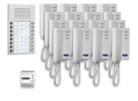 TCS Tür Control Audio Außenstation Pack 16 PES 16 Tasten Aufputz PPA16-EN/02