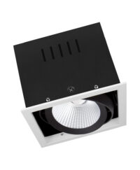 Ledvance SP MULTI 1X30W/4000K FL WT/BK Schwenkbarer Einbaustrahler 2700lm