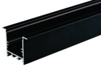 ALU-Kragenprofil TKP35/35 Schwarz Tiefes Kragenprofil-2 Meter PFE922