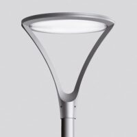 BEGA LED-Aufsatzleuchte 51,6W 76mm 3000K 84148AK3 4795lm si Konv Alu Kst_strukt