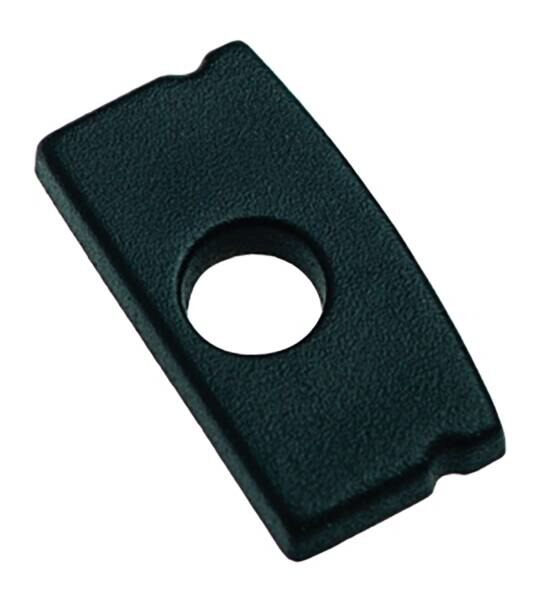 Rutec Rutec 65544 Endkappe Einspeisung black RAL9005