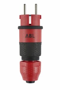 ABL Schutzkontaktstecker 16A 250V Kunststoff rt 1530 IP54 ger