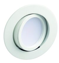 Rutec ALU46351WW-V2 SANYA AC RUND Weiß matt 6WIP40 3000K 220V-240V 50/60Hz CRI8