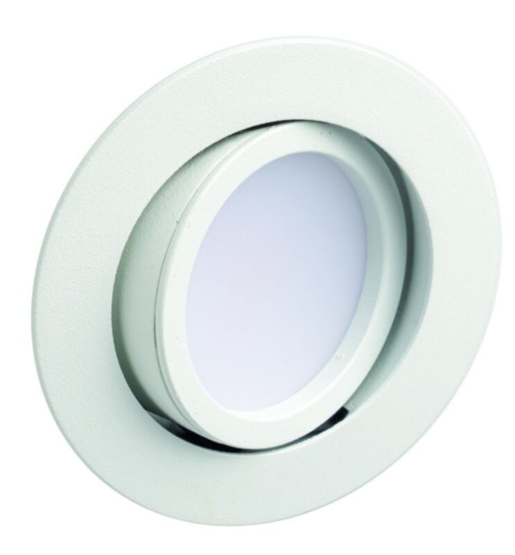 Rutec Rutec ALU46351WW-V2 SANYA AC RUND Weiß matt 6WIP40 3000K 220V-240V 50/60Hz CRI8