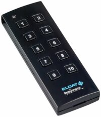ELDAT RT34E5010-01-22K Handsender Easywave 868 MHz 10-Kan. 10xImpuls schwarz