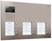 TCS Tür Control Video color Außenstation V PUK 12 Tasten 3-spal AVU16120-0030