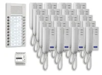 TCS Tür Control Audio Außenstation Pack 20 PES 20 Tasten Aufputz PPA20-EN/02
