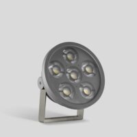 BEGA LED-Anbaustrahler 134W Konv DALI ws 84519K22 6LEDs graphit 2200K 7046lm mt