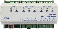 Bild vom Produkt: Lingg&amp;Janke KNX Binär Ein/Ausgang eco+ 8-fach 24V AC/DC BEA8F24H-E