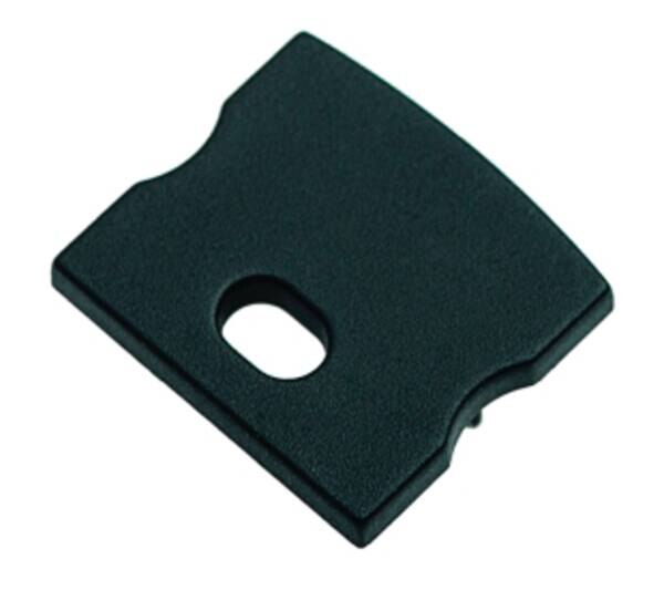Rutec Rutec 65534 Endkappe Einspeisung black RAL9005