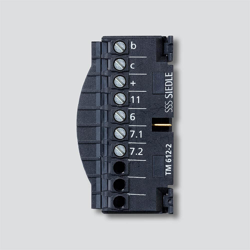 Siedle Siedle&Söhne Klemmblock Schwarz TM 612-2