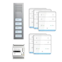 TCS Tür Control Paketlösung 5 Tasten Aufputz, Freispr. PSX2350-0000