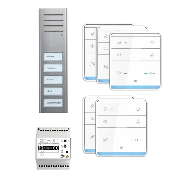 TCS TCS Tür Control Paketlösung 5 Tasten Aufputz, Freispr. PSX2350-0000