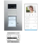 TCS Tür Control Videosprechanlgenset color 1 Taste Unterputz, Freispr. PVU17010-0010