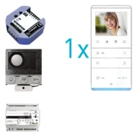 TCS Tür Control video:pack Einbau für 1 Wohneinheit PVIF010/001