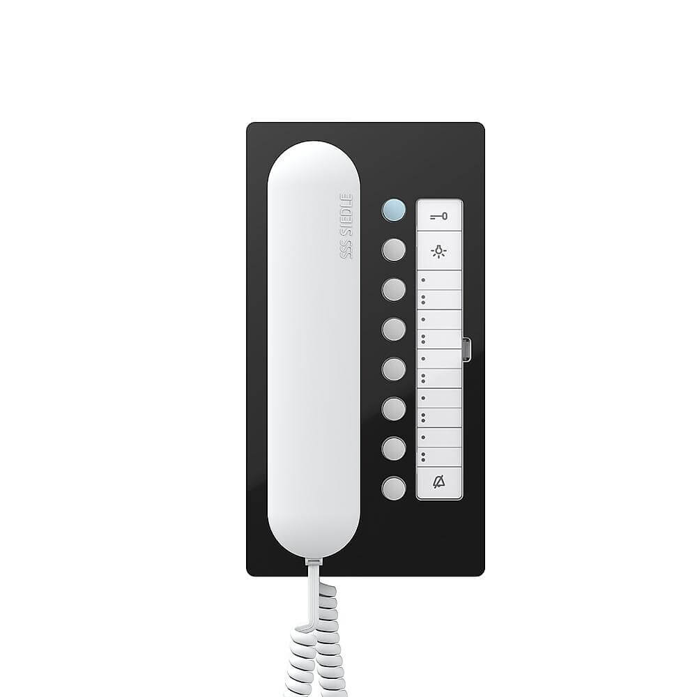 Siedle Siedle&Söhne Bus-Telefon Comfort schwarz-hgl/weiß BTC 850-02 SH/W