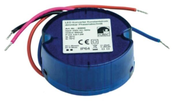 Rutec LED Konverter 600mA 4 8W-7 2W PHE955